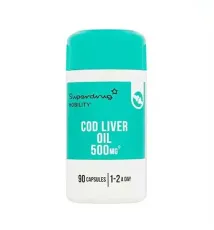 Superdrug Cod Liver Oil 500mg - 90Capsules